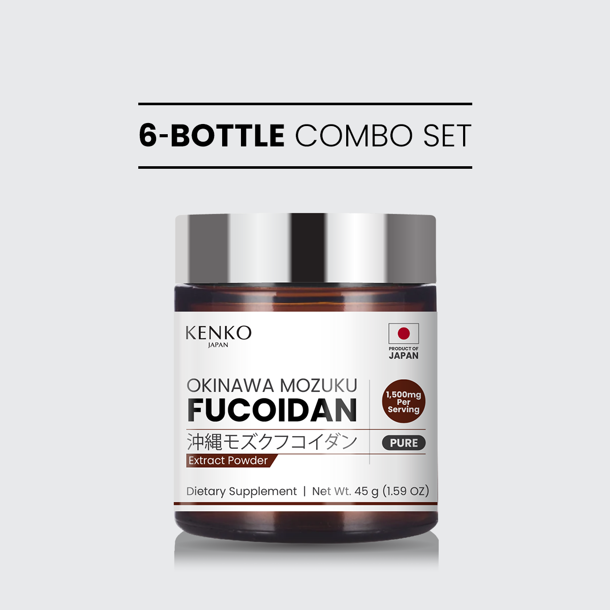 Okinawa Fucoidan Powder (6 Months)