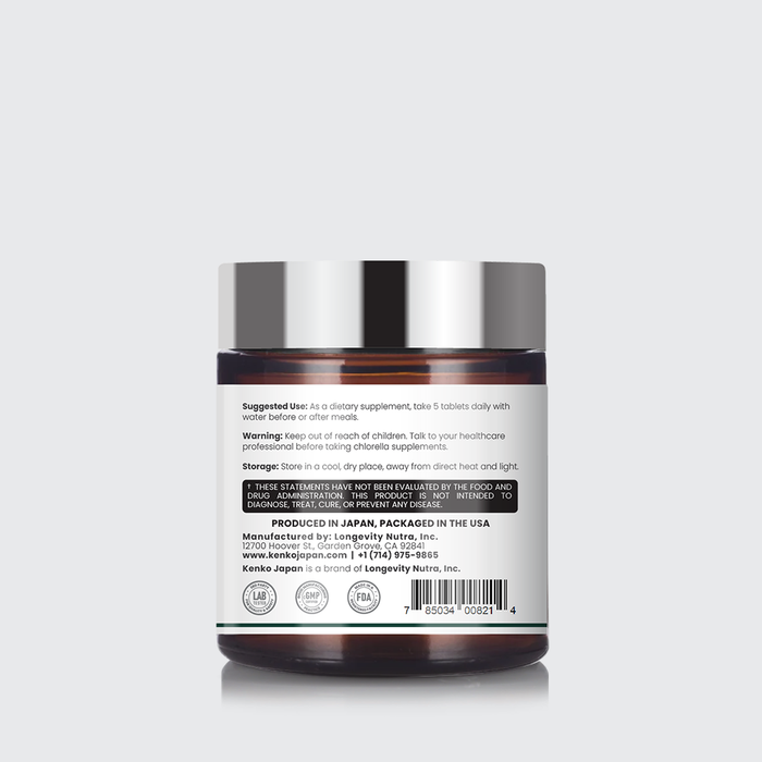 Japanese Grown Chlorella